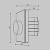 Миниатюра фото роторная панель управления dt6 dim maytoni dali 721034 | 220svet.ru