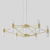 Миниатюра фото подвесная люстра crystal lux dorotea sp6 gold | 220svet.ru