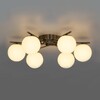 Миниатюра фото потолочная светодиодная люстра с пультом ду rgb citilux адам смарт cl228a163 | 220svet.ru