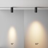 Миниатюра фото трековый низковольтный светильник maytoni focus led exility x tr243-4-18wtw-dd2-b | 220svet.ru