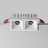 Миниатюра фото встраиваемый светодиодный светильник maytoni alfa led dl043-02-10w3k-sq-w-1 | 220svet.ru