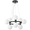Миниатюра фото подвесной светильник lumina deco marsiada ldp 6033-9 bk | 220svet.ru