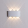 Миниатюра фото уличный настенный светильник arte lamp bosto a3722al-2wh | 220svet.ru