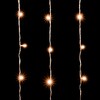 Миниатюра фото гирлянда занавес облегченный 2 x 3 м тепло-белый 220в, 600 led, провод прозрачный пвх, ip54 ltc pcl600not-10-2ww | 220svet.ru