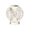 Миниатюра фото настольная светодиодная лампа odeon light crystal 5007/2tl хром | 220svet.ru