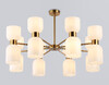 Миниатюра фото потолочная люстра на штанге ambrella light heigh light lh lh56095 | 220svet.ru