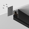 Миниатюра фото шинопровод магнитный maytoni busbar trunkings gravity trx010-411b | 220svet.ru