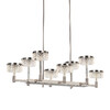 Миниатюра фото люстра md21020075-8b satin nickel delight collection | 220svet.ru