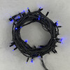 Миниатюра фото гирлянда нить 10м синяя с мерцанием каждого диода 220в, 75 led, провод черный каучук, ip65 ltc ll75abl-1-2b | 220svet.ru