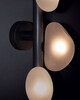 Миниатюра фото настенный светильник delight collection 5055w/3 black/white | 220svet.ru