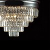 Миниатюра фото потолочная люстра lumion zaha 8266/8c хром | 220svet.ru