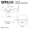 Миниатюра фото потолочная люстра на штанге citilux ronny cl242163 | 220svet.ru