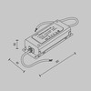 Миниатюра фото блок питания maytoni power supply parity tra130dr-100w | 220svet.ru
