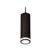 Миниатюра фото комплект подвесного светильника ambrella light techno spot xp7456002 sbk/fr черный песок/белый матовый (a2311, c7456, n7121) | 220svet.ru