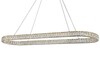 Миниатюра фото подвесная люстра newport 8580/140 c oval chrome | 220svet.ru