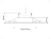 Миниатюра фото встраиваемый светильник ambrella light gx standard tech tn52339 | 220svet.ru