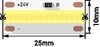 Миниатюра фото влагозащищенная лента designled 14w/m 640led/m fobsmd нейтральный белый 5m 005697 | 220svet.ru