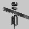 Миниатюра фото трековый магнитный светодиодный светильник maytoni focus led tr155-1-5w3k-b | 220svet.ru