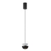Миниатюра фото подвесной светодиодный светильник crystal lux astra sp led black | 220svet.ru