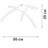 Миниатюра фото потолочная люстра vitaluce v25130dt-0/3pl | 220svet.ru