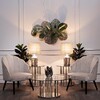 Миниатюра фото настенный декор листья garda decor 37sm-1156 | 220svet.ru