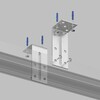 Миниатюра фото уголок регулируемый для закладных профилей denkirs smart slott tr3045 tr3045-al | 220svet.ru