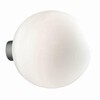 Миниатюра фото настенный светильник ideal lux mapa ap1 d30 bianco | 220svet.ru