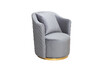Миниатюра фото кресло вращающееся garda decor verona 179vd-verona/vd-colt1004 | 220svet.ru