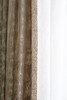 Миниатюра фото портьера houston бежевый 275*260см garda decor 121gd-00021 | 220svet.ru