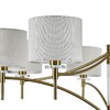 Миниатюра фото подвесная люстра indigo boheme 13031/8p brass v000526 | 220svet.ru