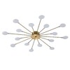 Миниатюра фото потолочная люстра escada starfall 2109/16 copper | 220svet.ru