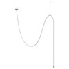 Миниатюра фото подвесной светодиодный светильник odeon light corda 4399/40cl | 220svet.ru