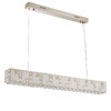 Миниатюра фото подвесной светодиодный светильник odeon light crossa 5072/50l золотой | 220svet.ru