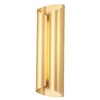 Миниатюра фото настенный светодиодный светильник crystal lux selene ap20 led brass | 220svet.ru