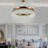 Миниатюра фото люстра kr1209p-12 brass delight collection | 220svet.ru