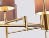 Миниатюра фото потолочная люстра на штанге ambrella light heigh light gr lh72383 | 220svet.ru