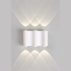 Миниатюра фото настенный светодиодный светильник crystal lux clt 022w3 wh 4000k | 220svet.ru