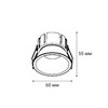 Миниатюра фото встраиваемый светильник italline it06-6033 white 4000k | 220svet.ru