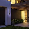 Миниатюра фото уличный настенный светодиодный светильник escada 30009w/01led | 220svet.ru
