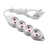 Миниатюра фото удлинитель mono electric 4гн х 1,5м б/з 150-010003-401 | 220svet.ru