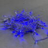 Миниатюра фото гирлянда нить с колпачком 10м синяя 24в, 100 led, провод прозрачный пвх, ip65 ltc pst100cap-10-1b | 220svet.ru