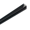 Миниатюра фото шинопровод трехфазный ideal lux link trimless profile 2000 mm bk on-off | 220svet.ru