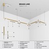 Миниатюра фото подвесной комплект elektrostandard brass line 85009/00 a069703 | 220svet.ru