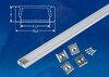 Миниатюра фото профиль (ul-00005027) uniel ufe-k02 silver/frozen 200 polybag | 220svet.ru