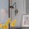 Миниатюра фото настенный светильник delight collection mt9049-1wb black/bronze | 220svet.ru