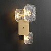 Миниатюра фото настенный светодиодный светильник delight collection mt9050-3w brass | 220svet.ru