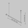 Миниатюра фото подвес для опорного стержня maytoni accessories for system parity tra130swk-b | 220svet.ru
