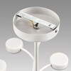 Миниатюра фото потолочная люстра на штанге lumion torina 8265/18 белый | 220svet.ru