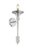 Миниатюра фото бра crystal lux miracle ap1 chrome | 220svet.ru