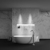 Миниатюра фото встраиваемый светильник светодиодный maytoni dip dl124-10w-2.7k-trs-b | 220svet.ru